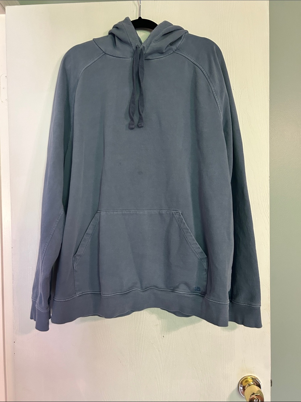Slate Blue Drawstring Hoodie